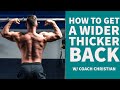 Why your back isn't growing?