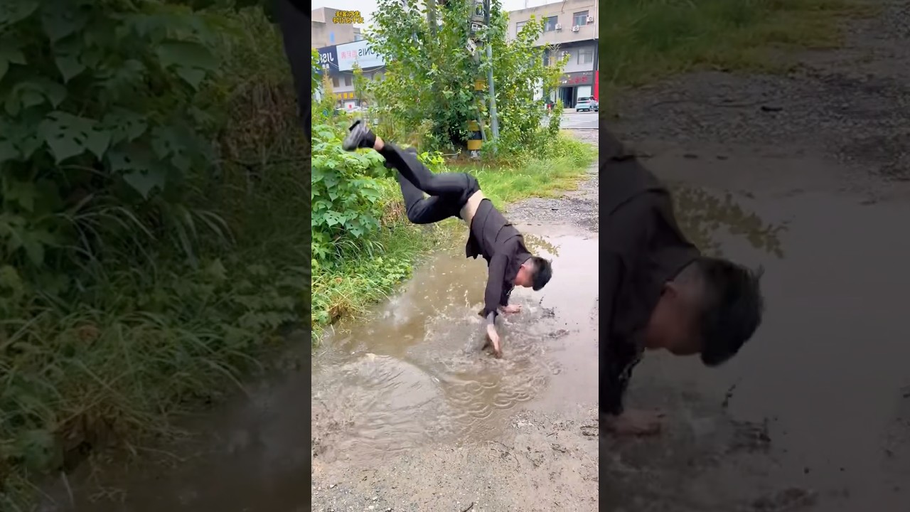 A Small Puddle Stumped Several Men