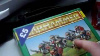 preview picture of video 'English picker thrift haul  no 46 - Pez and games workshop'