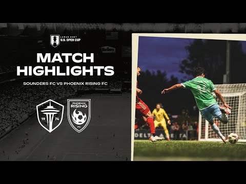 HIGHLIGHTS: Seattle Sounders FC vs. Phoenix Rising | May 22, 2024
