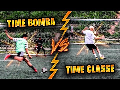 TIME BOMBA vs TIME CLASSE - DESAFIO DE PÊNALTIS