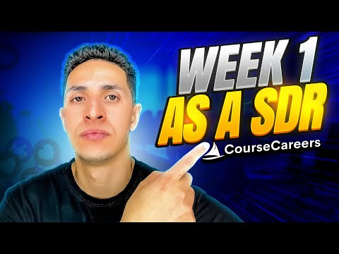 SDR Week 1 In Tech Sales | MY FIRST PAYCHECK!