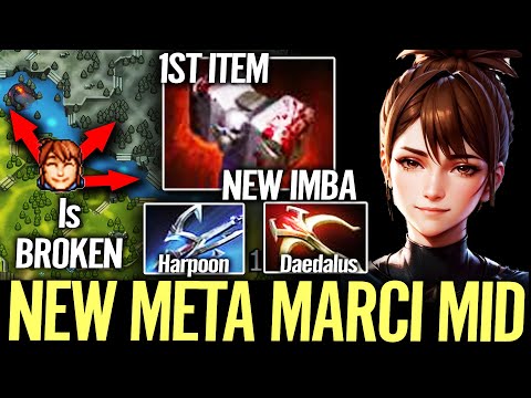 Marci New Meta Mid - 1st Item Skull Basher is the Strongest Early Game Build