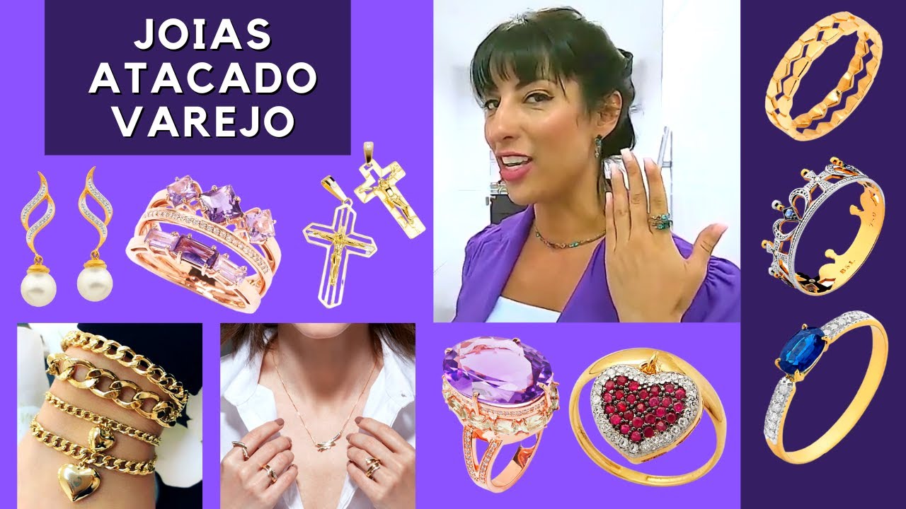 Fabrica de Joias em Ouro para Revenda | Aonde comprar Joias Atacado e Varejo São Paulo