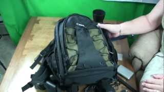 preview picture of video 'Canon Deluxe Photo Backpack 200EG'