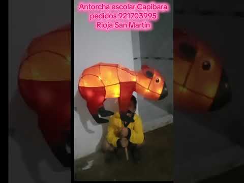 Antorcha escolar Capibara