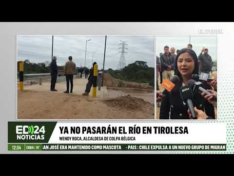 Colpa Bélgica vuelve a conectarse: “Hemos dejado la tirolesa”, afirmó la alcaldesa