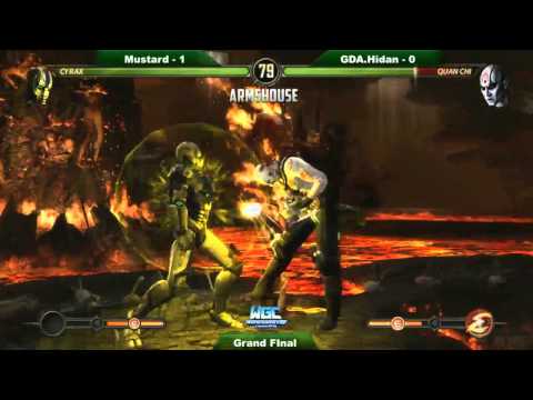 Mustard (Cyrax) vs GDA.Hidan (Quan Chi) - MK9 GRAND FINAL WGC 2012