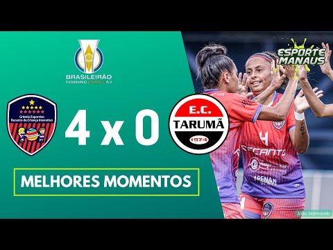 Recanto da Criança 4x0 Tarumã