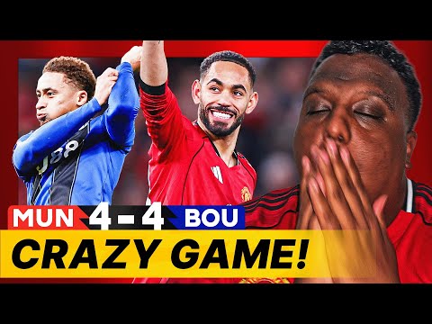 I Witnessed The CRAZIEST Game Ever… | Man Utd 4-4 Bournemouth 