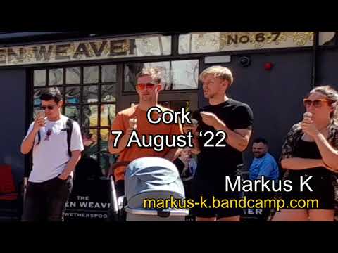 Howl At The Moon in Cork - blues rock busking in Ireland