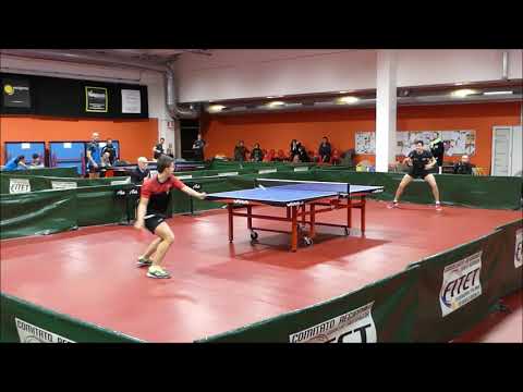 Serie A2 2018/19 | Guarnieri Alessandro (Tennistavolo San Polo - Parma) vs Puppo Andrea (TT Genova)
