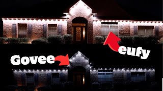 eufy Permanent Outdoor Lights S4 vs Govee Permanent Outdoor Lights Pro