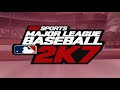 Major League Baseball 2k7 Gameplay ps3