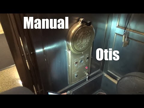 Historic Manually Controlled Otis Traction Elevator @ The Young Quinlan Building - Minneapolis, MN