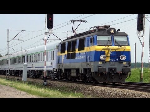 EP09-032 Szwecja i 4-wagonowy EX Słowacki - przelot 160 km/h + Rp1