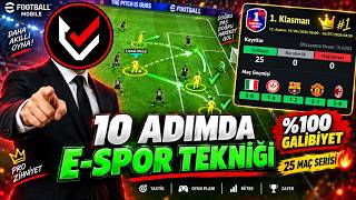 E-Sporcular Gibi Hücum Etmenin 10 Yolu!🔥 eFootball 2027 Mobile