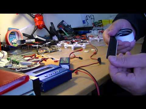 MongoTV_539 - Mongo Drones - Mine Planer Om En 12 x 10 Watt 9-12 Volt LED Spotlight Under Drone
