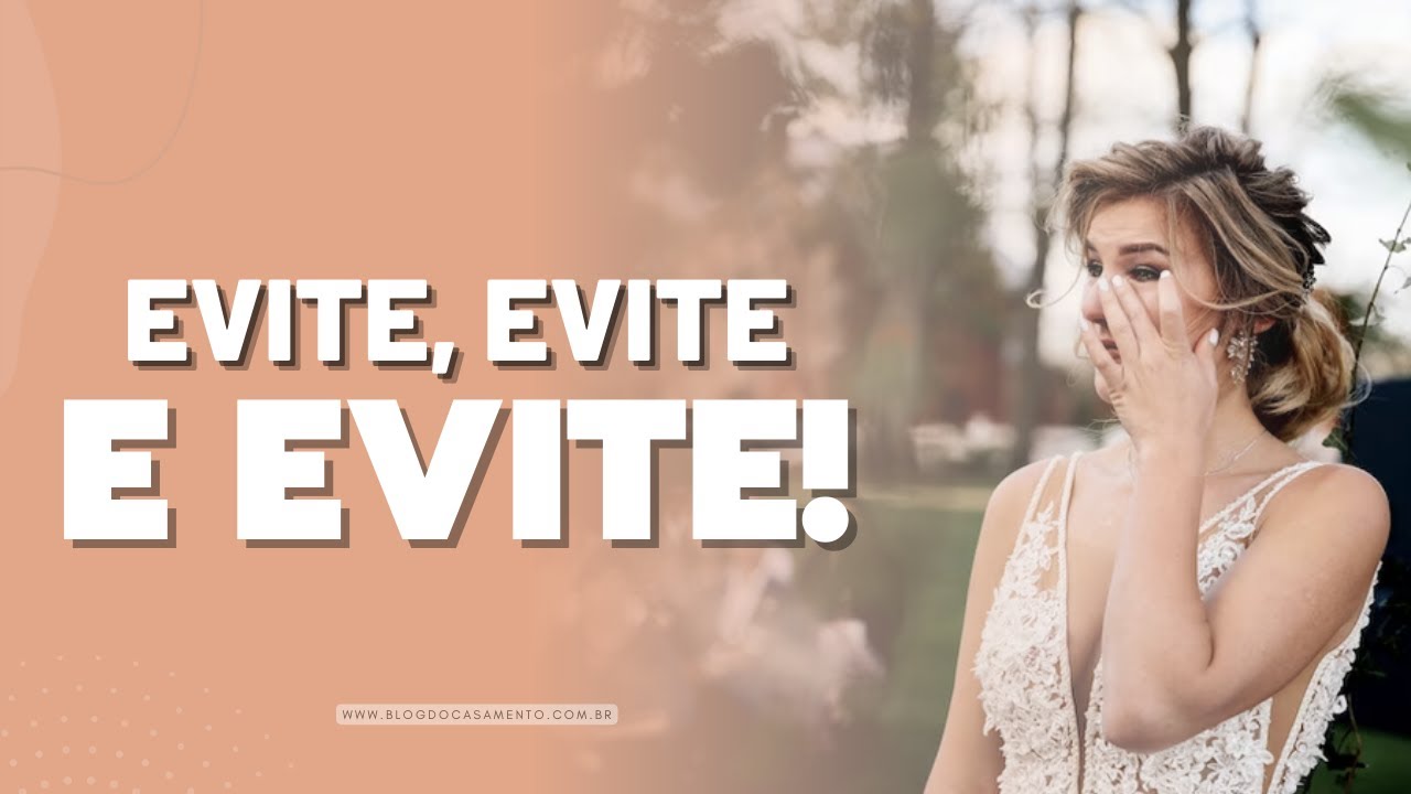 O que evitar em um casamento: Dicas para uma festa perfeita!