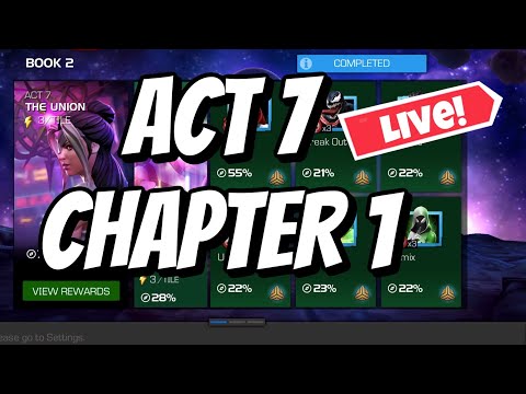 Act 7 Chapter 1 100% ASAP Marvel Contest of Champions