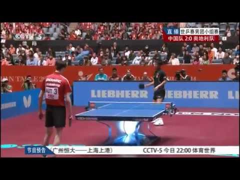 2014 WTTTC (CHN-AUT/Rnd4/m3) ZHANG Jike - FEGERL Stefan [HD] [Full Match/Chinese]