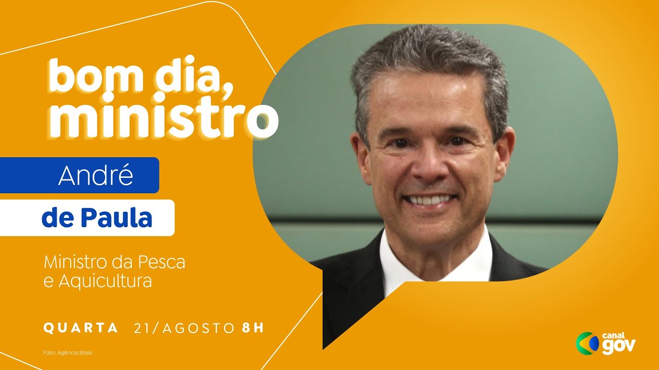 🔴 Bom Dia, Ministro I André de Paula