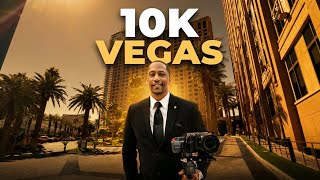 Celebrating 10K Subscribers in Las Vegas | Family Vlog with Comica Vimo Q & VM40