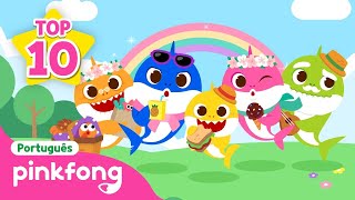 Hoje é Dia das Crianças 🎈| TOP 10 | + Completo | Pinkfong, Bebê Tubarão! Canções para Crianças