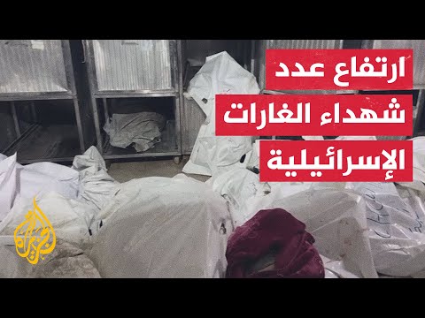 فيديو | تشييع جثامين 13 شهيدا قضوا في قصف إسرائيلي في مناطق متفرقة من مدينة غزة