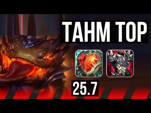 TAHM KENCH vs SETT (TOP) | 6/3/12 | EUW Diamond | 25.7
