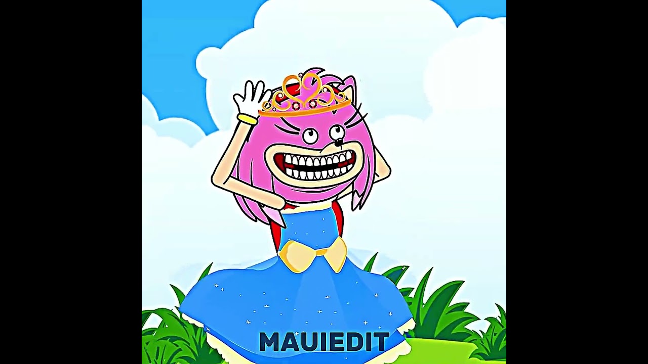 KNUCKLES LOOKS TERRIFYING IN THIS #sonic #cursed #shorts