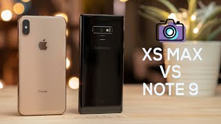 Apple iPhone XS Max vs Samsung Galaxy Note9 - Are these the same Cameras?