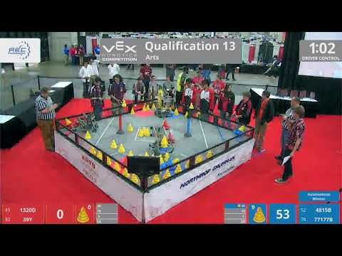 2018 VRC Arts Q13 - 1320D 39Y vs 4815B 77177B - 22 to 86