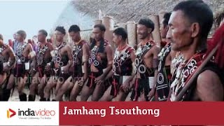 Rehearsal of Jamhang Tsouthong, a tribal dance  of Nagland 