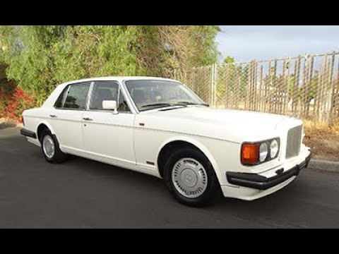 1989 Bentley Turbo R for sale on eBay - Porcelain White - 91,183 Miles rolls royce