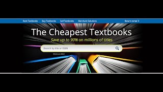 How to Find Cheap College TextBooks. #BookRentalService
