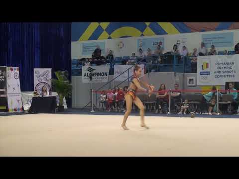 #rhythmicgymnastics Bar Agami ISR Rope AA Juniors Irina Deleanu Cup 29 March 2019