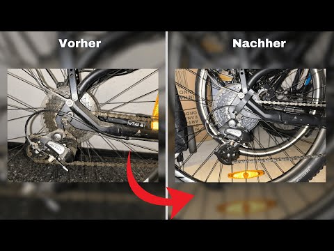 Professionelle Fahrradreinigung & Restaurierung – Rost entfernen & Fahrrad neu zusammenbauen!