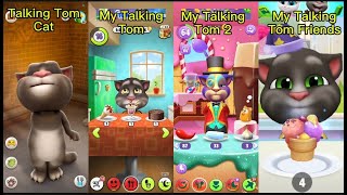 Talking Tom Cat, My Talking Tom, My Talking Tom 2, My Talking Tom Friends - Eating a Ice Cream🍦 #eat
