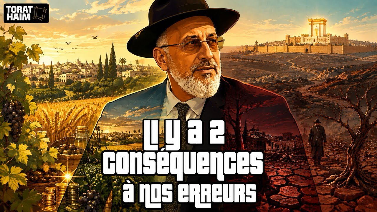 Il y a deux conséquences à nos erreurs (Ki Tavo)