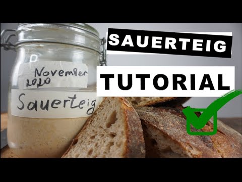 SAUERTEIG selber machen, ALLES was IHR wissen müsst!