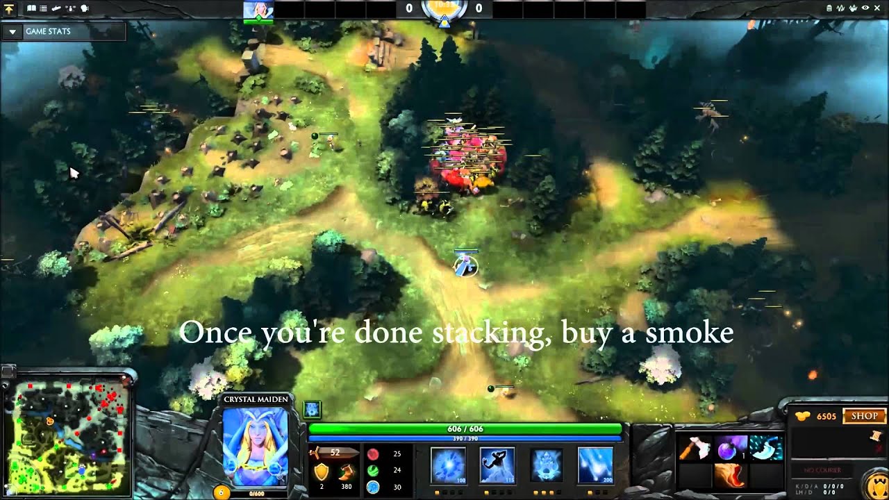 Dota 2: Stack 18 lần bãi creep @@