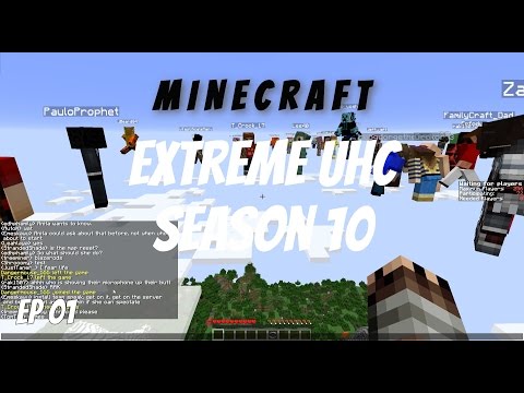 Minecraft: Extreme UHC - S10 - E01 - Numbers!!!