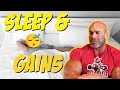 How to Get Better Sleep (Build Muscle While Sleeping)