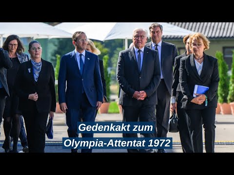 Gedenkakt zum Olympia-Attentat 1972 - Bayern