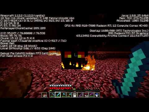 Netherportale in der Hölle verbinden! Minecraft Vanilla #52