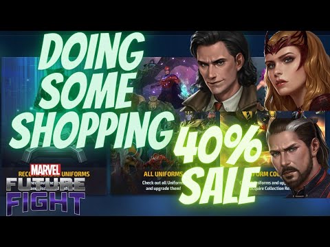 [MFF] Doing some shopping in uniform sale - Marvel Future Fight #MFF #futurefight #MarvelFutureFight