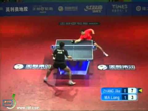 Harmony 2011 China Open - ZHANG Jike vs MA Long (Game 2)