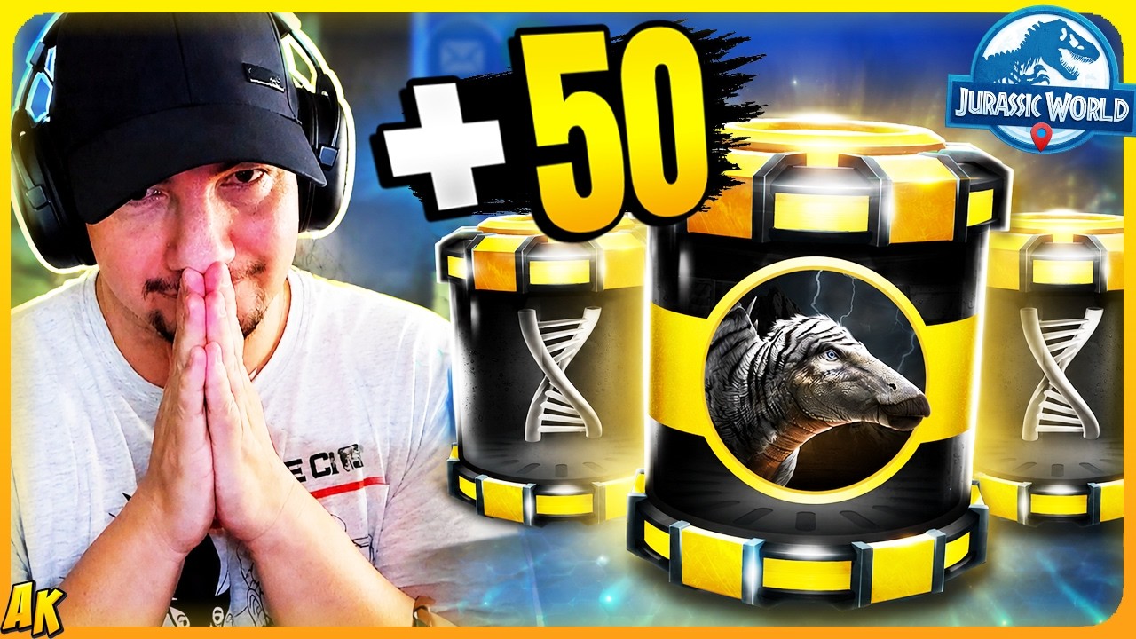EN BUSCA del SHANTROSPINOS // ABRIENDO +50 INCUBADORAS APEX Jurassic World Alive