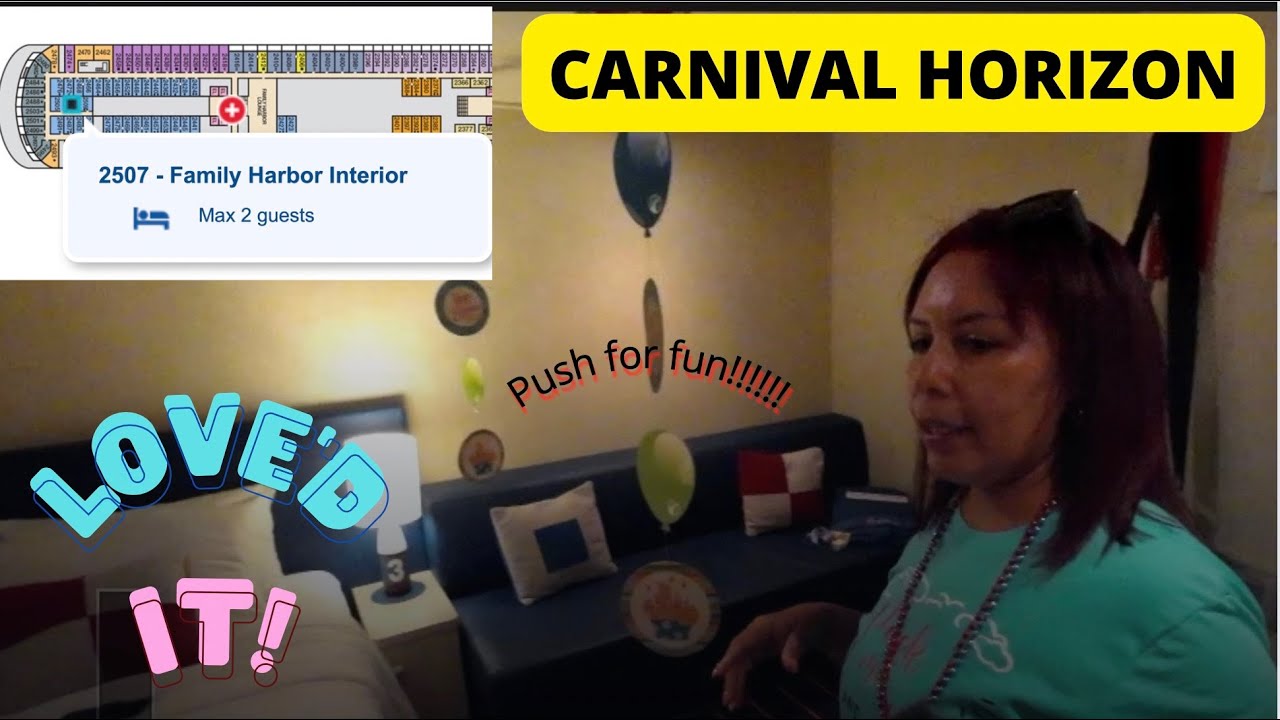 Carnival Horizon - Cabin 2507 - Video 2